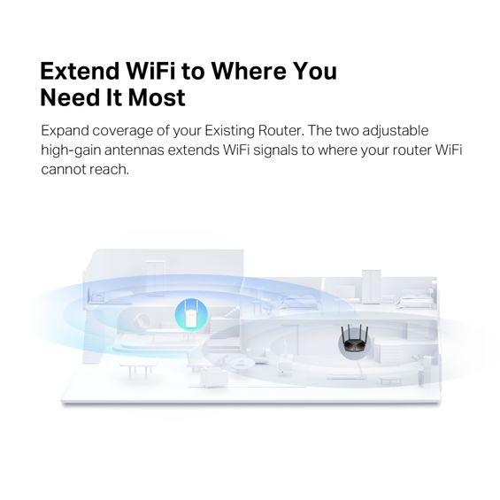 MERCUSYS AX1500 Wi-Fi 6 Range Extender-6