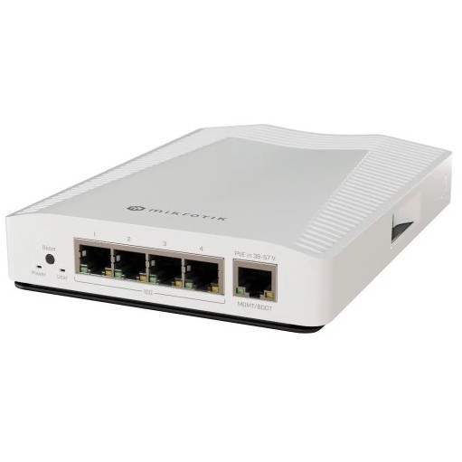 MikroTik 10 Gigabit Ethernet preklopnik (Switch) CRS304-4XG-IN, 98DX2528 2-core 1200 MHz CPU, ARM 64bit, 512 MB RAM, 32 MB FLASH, 4x10G-LAN ports POE-IN, DIN rail mount-1
