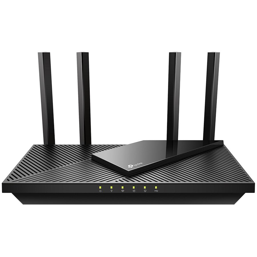 TP-Link AX3000 Archer AX55 bežični usmjerivač (Dual-Band Router Wi-Fi 6) 574Mbps/2402Mbps (2.4GHz/5GHz), 802.11ax/a/b/g/n/ac, 1×G-WAN, 4×G-LAN, USB3.0, 4×fiksne antene-2