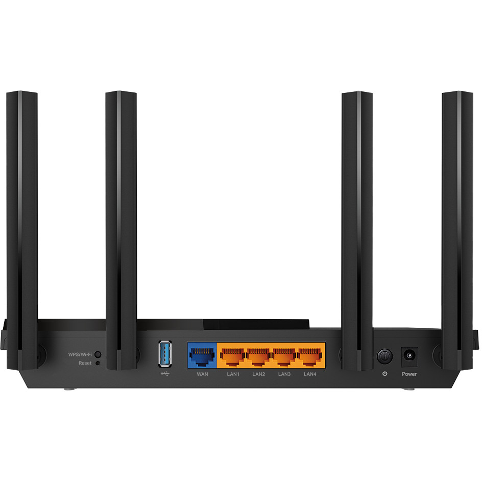 TP-Link AX3000 Archer AX55 bežični usmjerivač (Dual-Band Router Wi-Fi 6) 574Mbps/2402Mbps (2.4GHz/5GHz), 802.11ax/a/b/g/n/ac, 1×G-WAN, 4×G-LAN, USB3.0, 4×fiksne antene-8