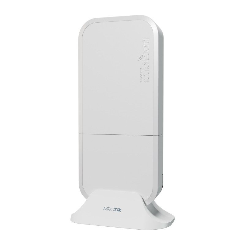 Mikrotik wAP ax (wAPG-5HaxD2HaxD), 800MHz (2 cores), 256 RAM, 128MB NAND, 2×GLAN, 2.4Ghz/5Ghz 802.11a/n/ac/ax, RouterOS v7, vanjsko kućište bijelo, PSU, PoE inj.-5