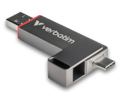 USB Stick VERBATIM Dual QuickStick 512GB (USB-C & USB-A, USB 3.2 Gen 1, 550/500 MB/s)-0
