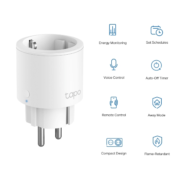 Pametna utičnica TP-LINK Tapo P115 Mini Smart Wi-Fi Socket-10