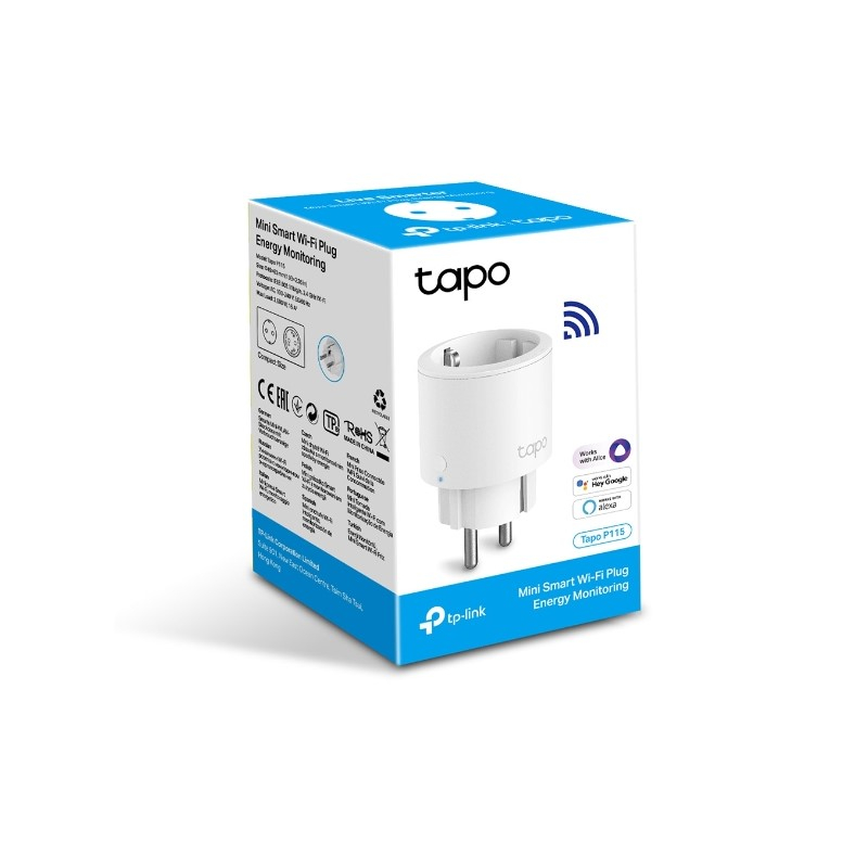 Pametna utičnica TP-LINK Tapo P115 Mini Smart Wi-Fi Socket-4