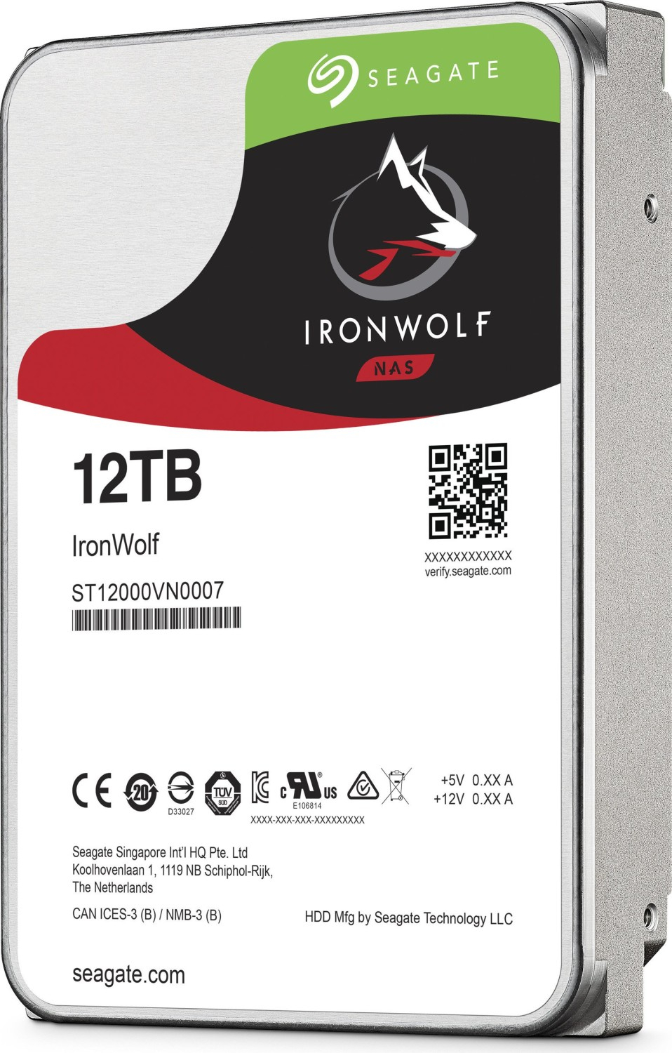 Seagate IronWolf 12TB SATA3, 7200rpm, 256MB cache (ST12000VN0008)-3