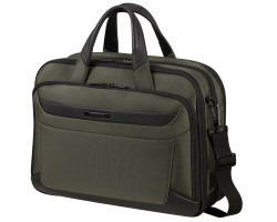 Torba za laptop SAMSONITE Pro-DLX 6 za prijenosnike do 15.6", s pretincima za 10,5" tablet, 16 / 23 L, zelena-1
