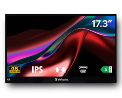 Monitor VERBATIM PMT-17-4K 17.3" 4K Ultra HD Metal Housing