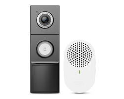 TP-Link Tapo Smart bežično zvono za vrata s video kamerom 2K 5MP 2560×1920px, 180° dijagonalno, 3DNR, WDR, dvosmjerni audio, 16x zoom, detekcija pokreta, FC night vision, glasovna kontrola, IP66