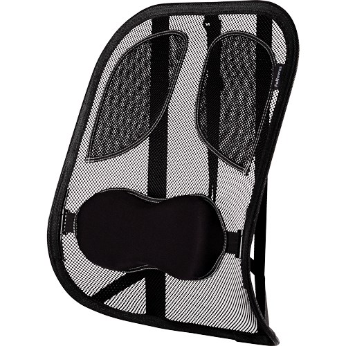 Jastuk FELLOWES Ergonomics (crna boja, mrežasti, pjena)
