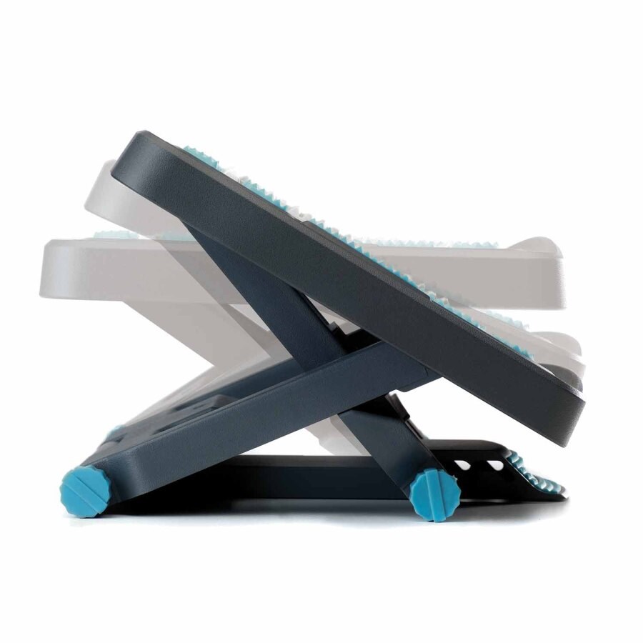 Podnožje za noge FELLOWES Ergonomics (materijal guma, boja crna, podešavanje visine da, raspon visine 100 / 135 / 165 mm, kut nagiba 0 - 25°, podešavanje nagiba da)-3
