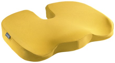Sjedište LEITZ Ergo Cosy Yellow (monokromatska, žuta, jastučić u obliku klinastog jastučića)-1
