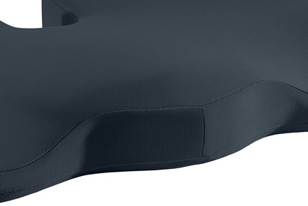 Sjedište LEITZ Ergo Cosy Grey (periva, uklonjiva navlaka, zatvarač, ručno pranje, univerzalno, siva, klinasti oblik)-2