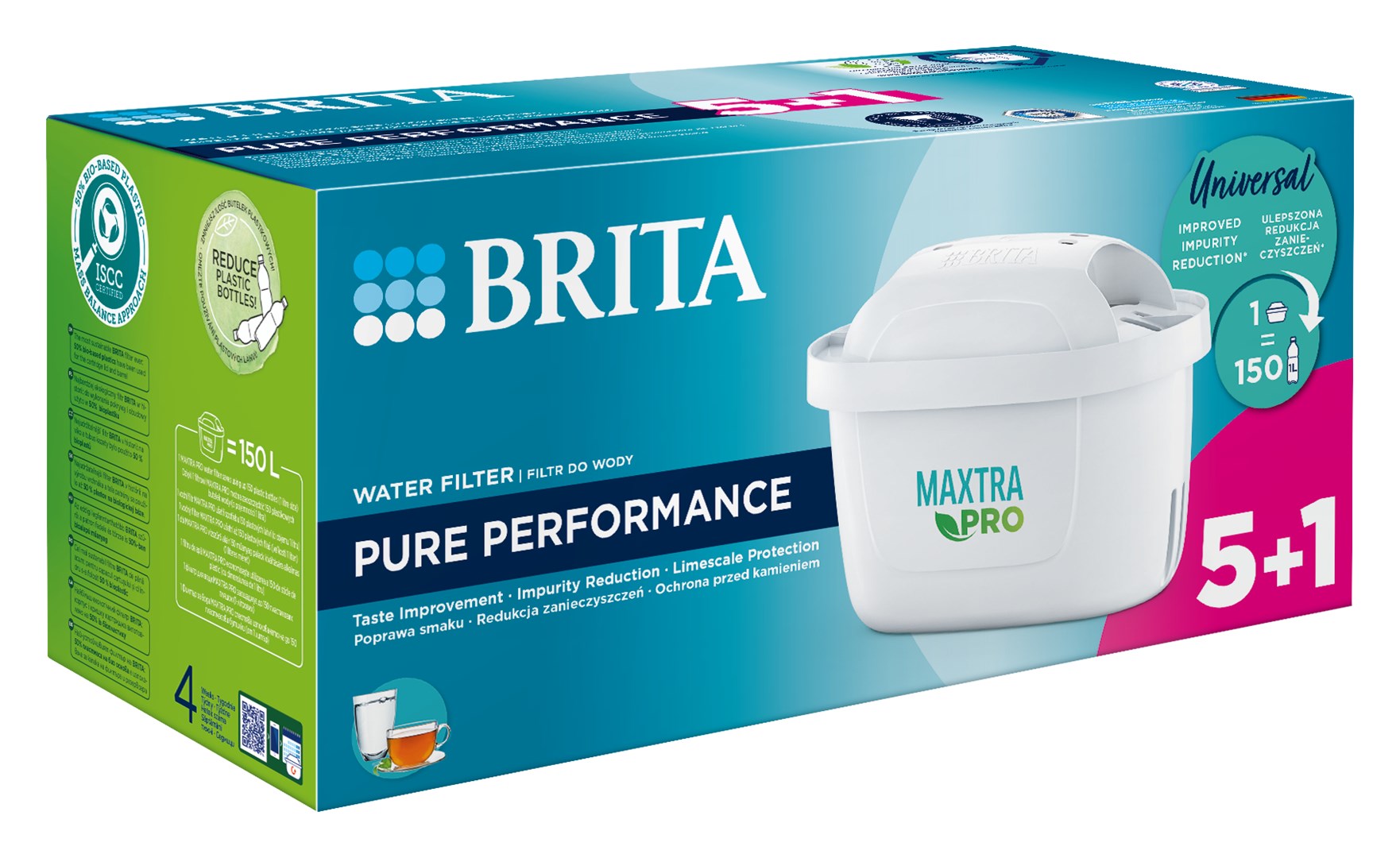 Brita MX+ Pro Pure Performance filter 5+1 pcs-2