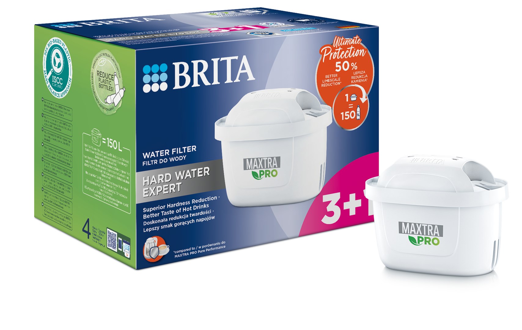 Brita Maxtra Pro Hard Water Expert filter 3+1 pc-8
