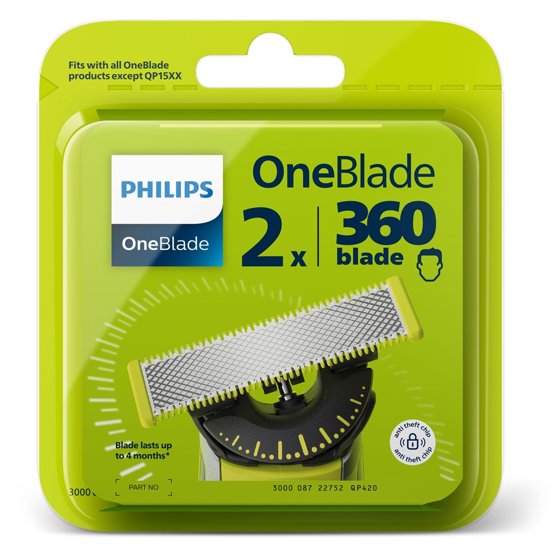 Rezervna oštrica PHILIPS Norelco OneBlade 360 QP420/50 (2 kom.)-7