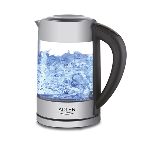 Kuhalo za vodu ADLER AD 1247 (1.7 L, 2200 W, nehrđajući čelik)-0