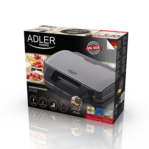 Toster za sendviče ADLER AD 3043 (1300 W)-7