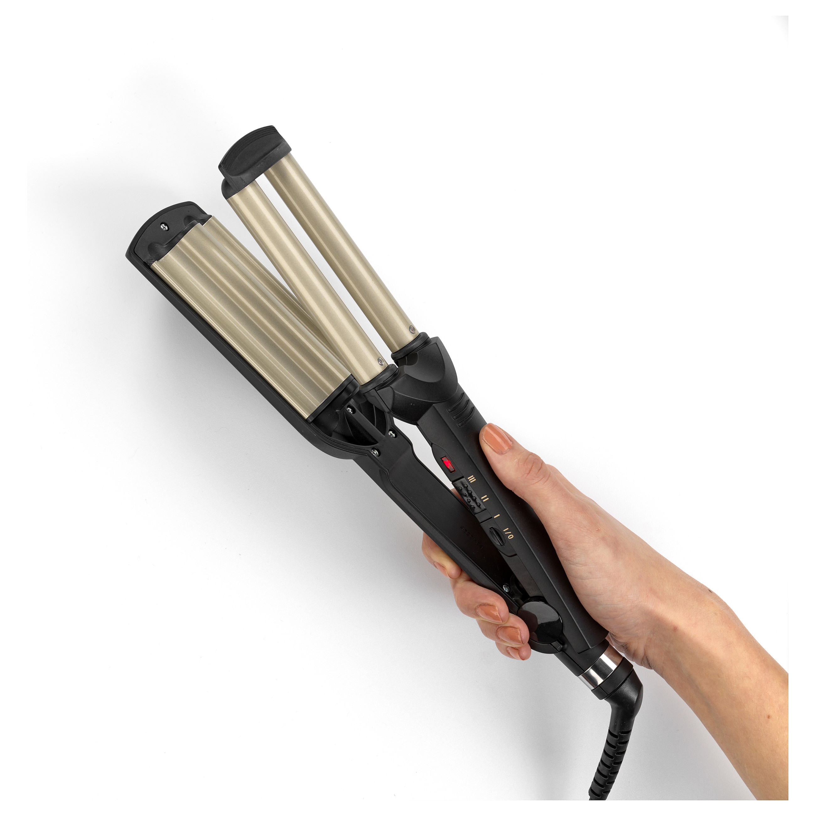 Uvijač za kosu BABYLISS C260E EasyWaves (1.8 m) srebrni-3
