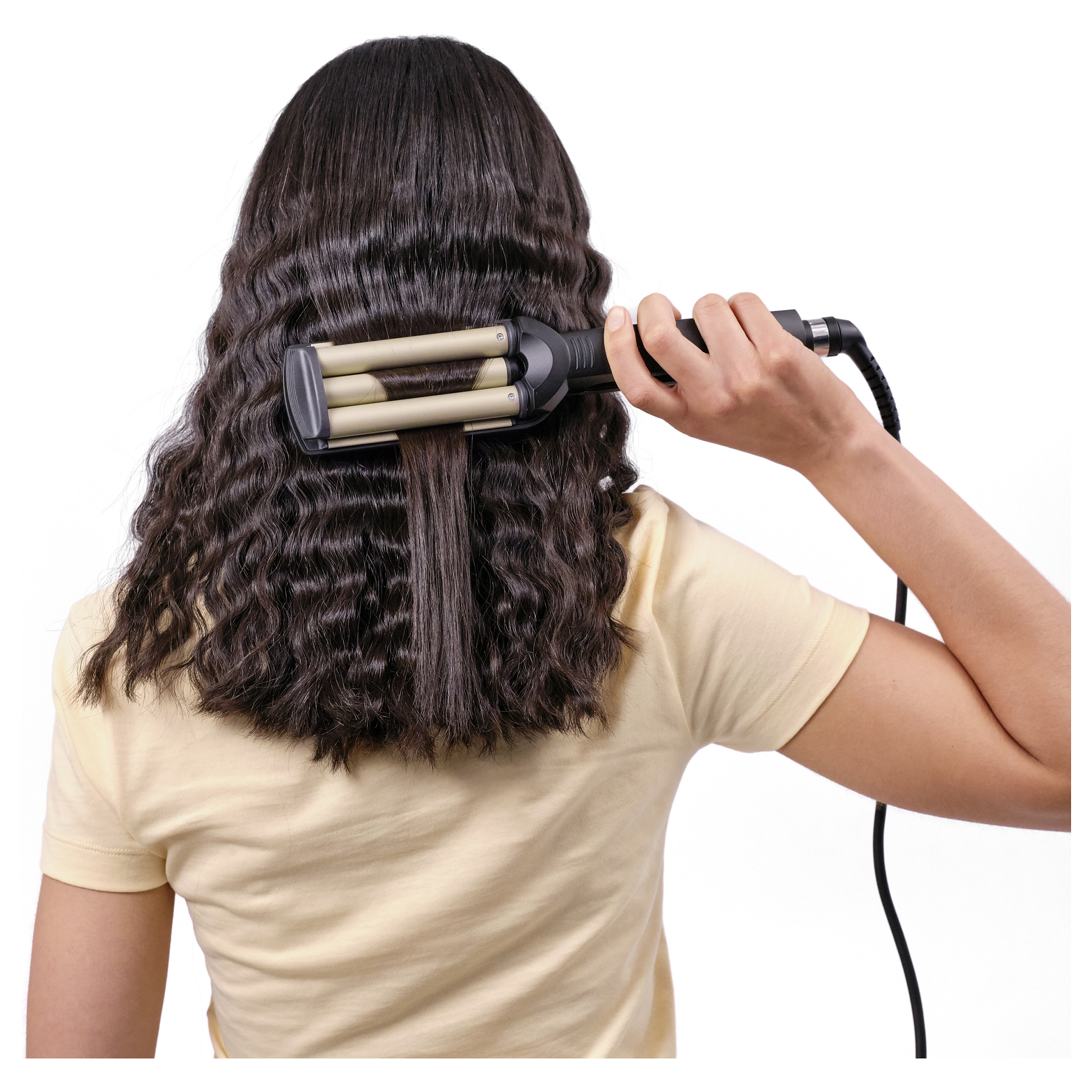 Uvijač za kosu BABYLISS C260E EasyWaves (1.8 m) srebrni-4