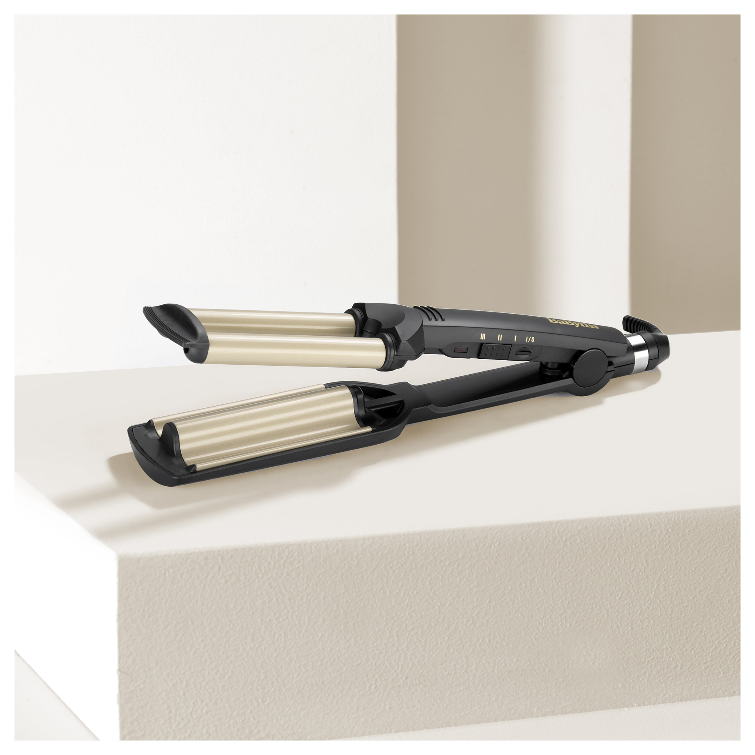 Uvijač za kosu BABYLISS C260E EasyWaves (1.8 m) srebrni-5
