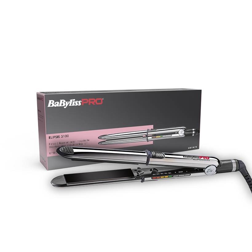 Pegla za kosu BABYLISS PRO ELIPSIS 3100 (ep technology 5.0 premaz, 24 × 110 mm plutajuće ploče, 5 temperatura 170–230 °C, led zaslon, sus304 čelik, fullwave thermal science, ionmultiplier tehnologija, 45 w, 2,7 m rotirajući kabel, automatsko isključivanje)-3