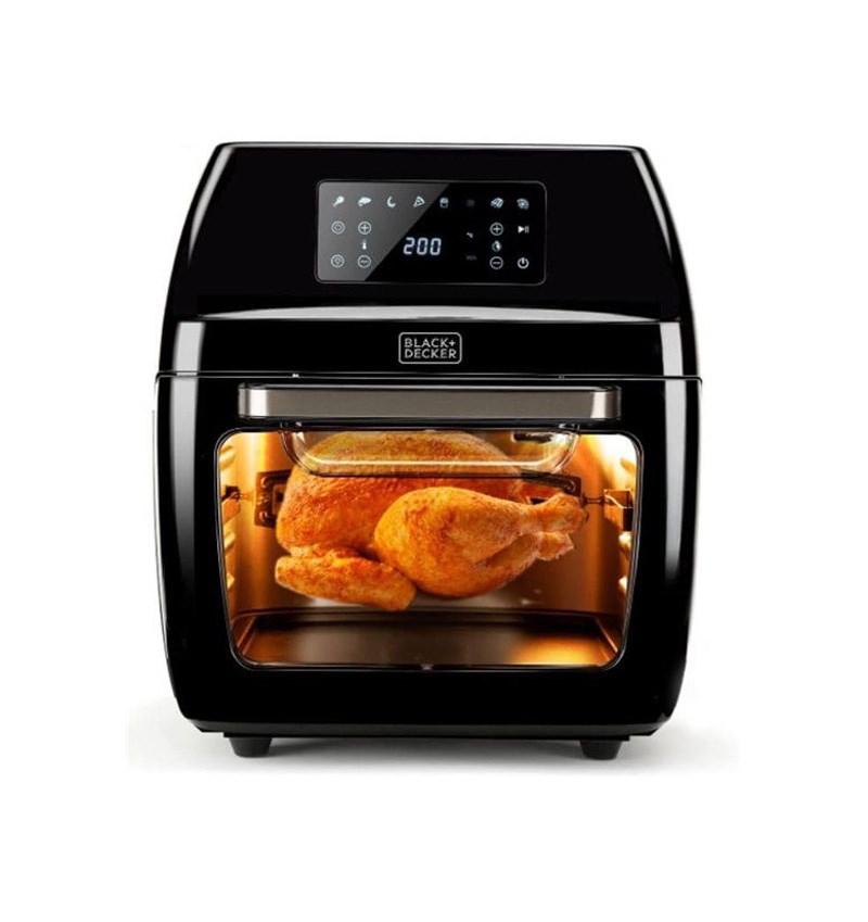 Friteza s pećnicom BLACK+DECKER BXAFO1200E (1700W, crna)-3