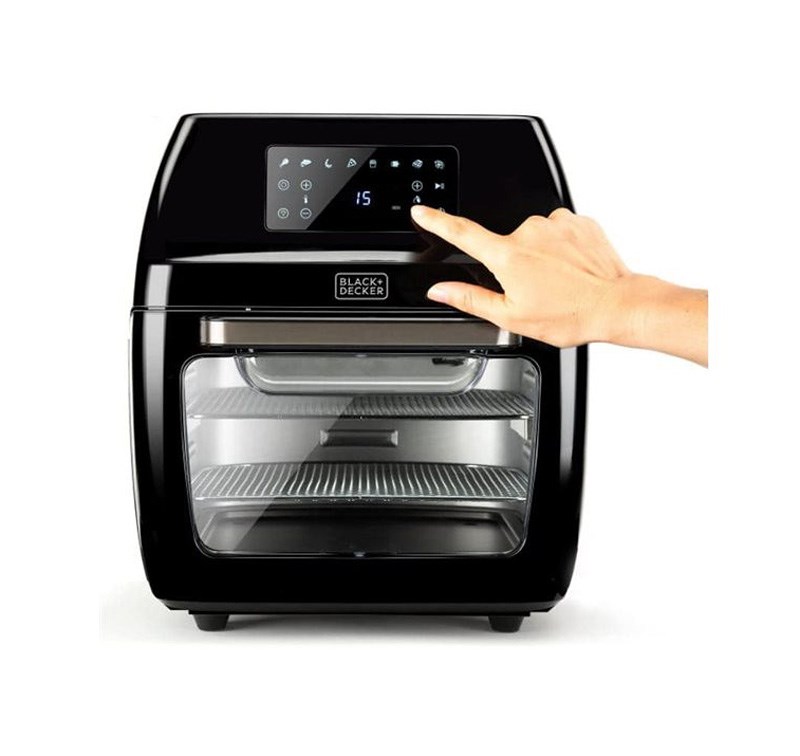 Friteza s pećnicom BLACK+DECKER BXAFO1200E (1700W, crna)-1