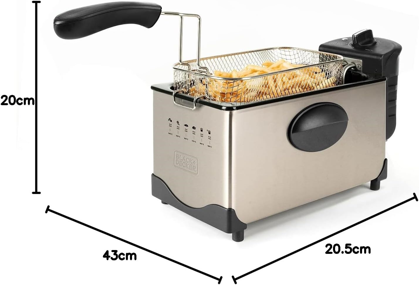 Friteza BLACK+DECKER BXDF2100E-9