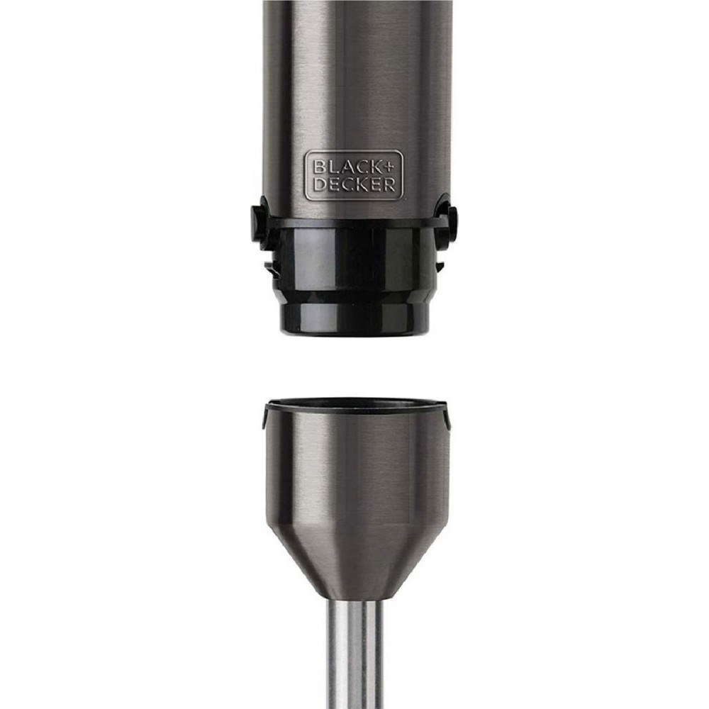 Ručni blender BLACK+DECKER BXHBA1200E (1200 W, 20 brzina, 4 noža, turbo, plastični bokal, BPA-free)-1
