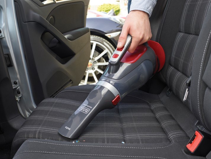 Ručni usisavač BLACK+DECKER ADV1200 (sivi, crveni, bez vrećice)-5