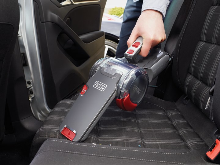 Ručni usisavač BLACK AND DECKER PV1200AV (prozirni) sivi, crveni-2
