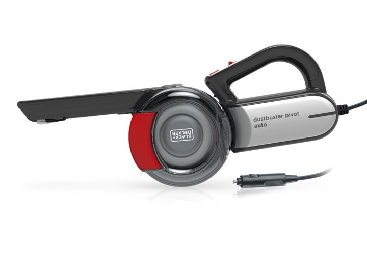 Ručni usisavač BLACK AND DECKER PV1200AV (prozirni) sivi, crveni-0