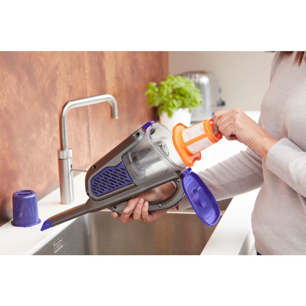 Ručni usisavač BLACK AND DECKER BHHV520BFP ručni usisavač Crni, Ljubičasti Bez vrećice-4