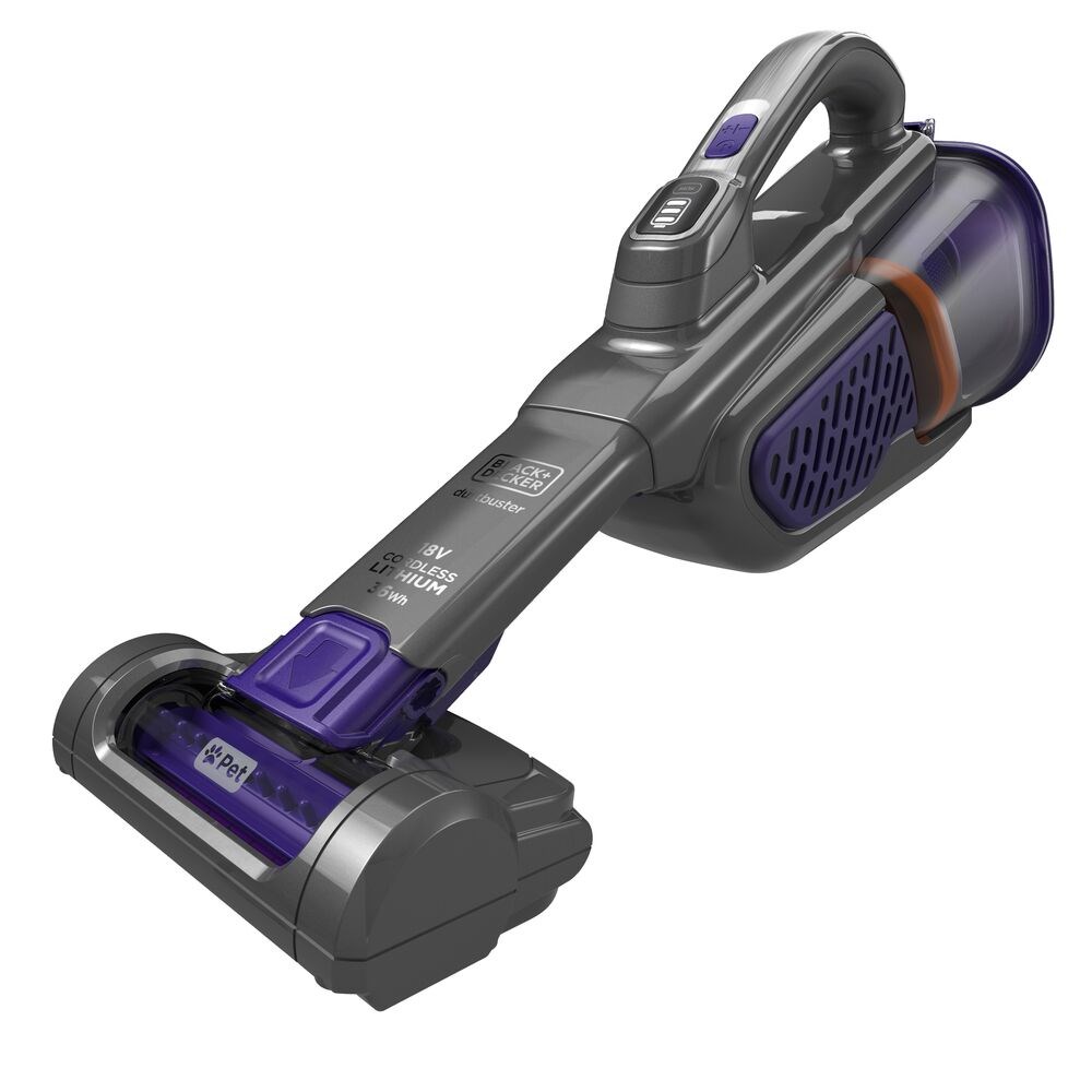 Ručni usisavač BLACK AND DECKER BHHV520BFP ručni usisavač Crni, Ljubičasti Bez vrećice-11