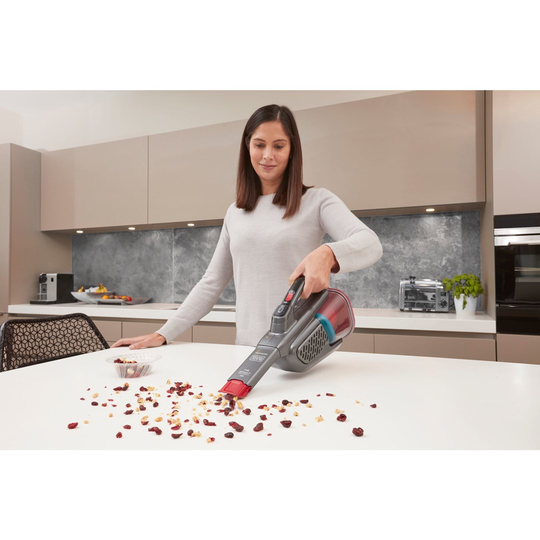 Ručni usisavač BLACK&DECKER BHHV315J-QW (bez vrećice, crno-crveni)-6