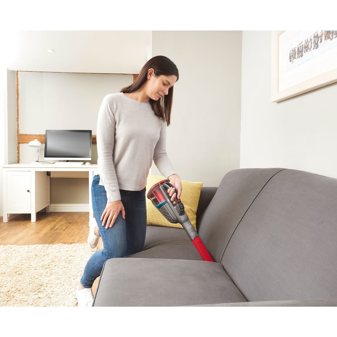 Ručni usisavač BLACK&DECKER BHHV315J-QW (bez vrećice, crno-crveni)-8