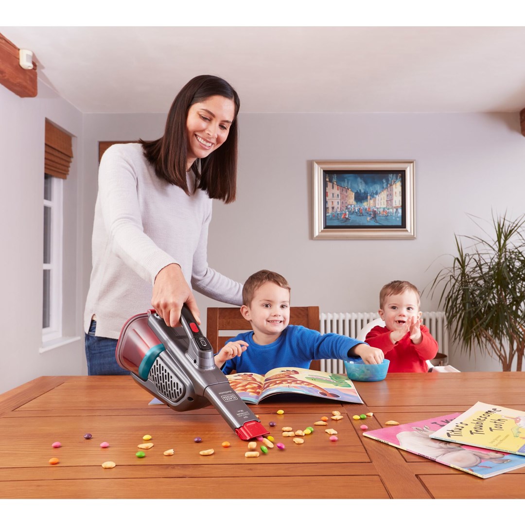 Ručni usisavač BLACK&DECKER BHHV315J-QW (bez vrećice, crno-crveni)-11