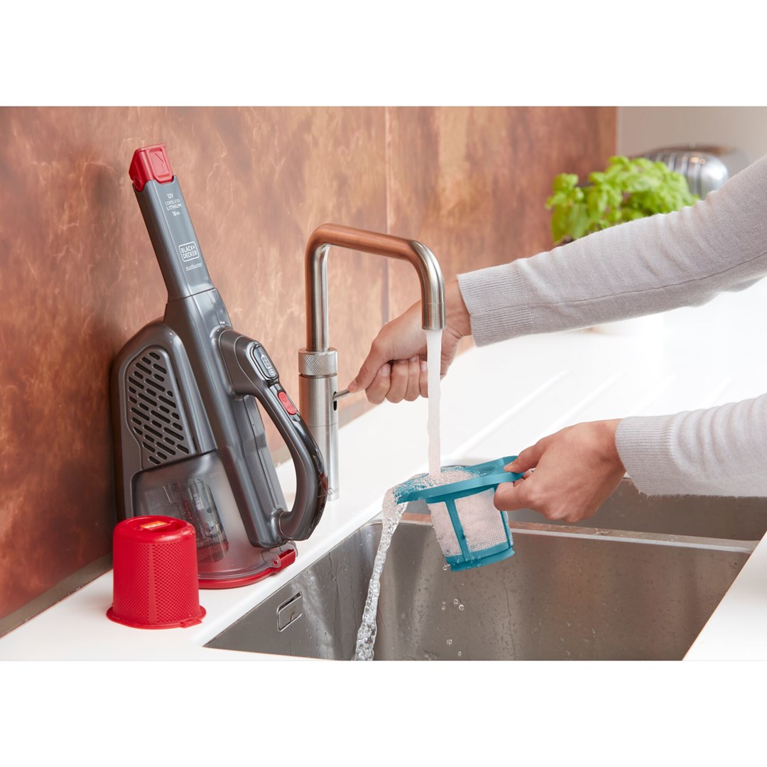 Ručni usisavač BLACK&DECKER BHHV315J-QW (bez vrećice, crno-crveni)-24
