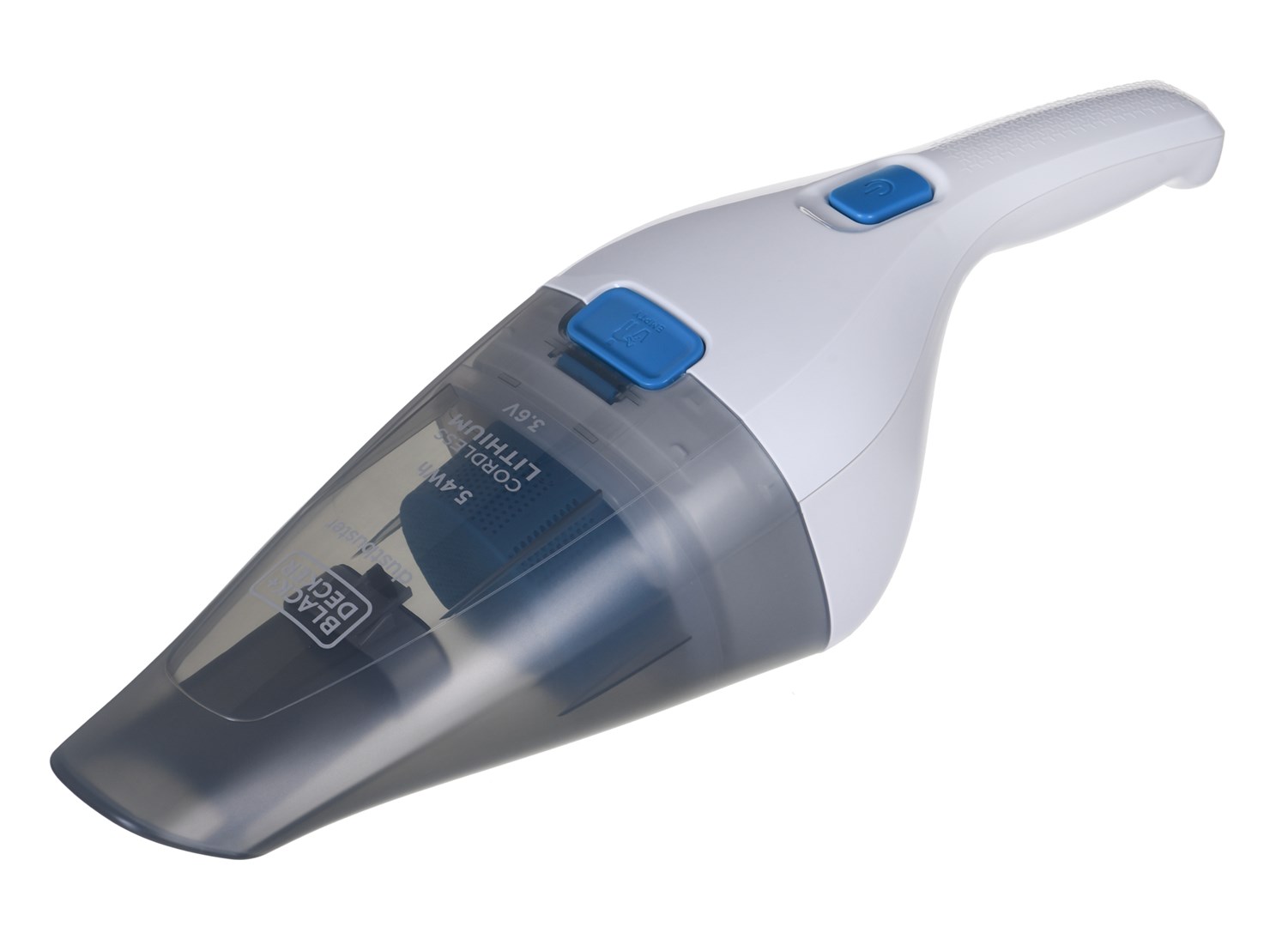 Ručni usisavač BLACK+DECKER NVC115JL (bez vrećice, siva, bijela)-1