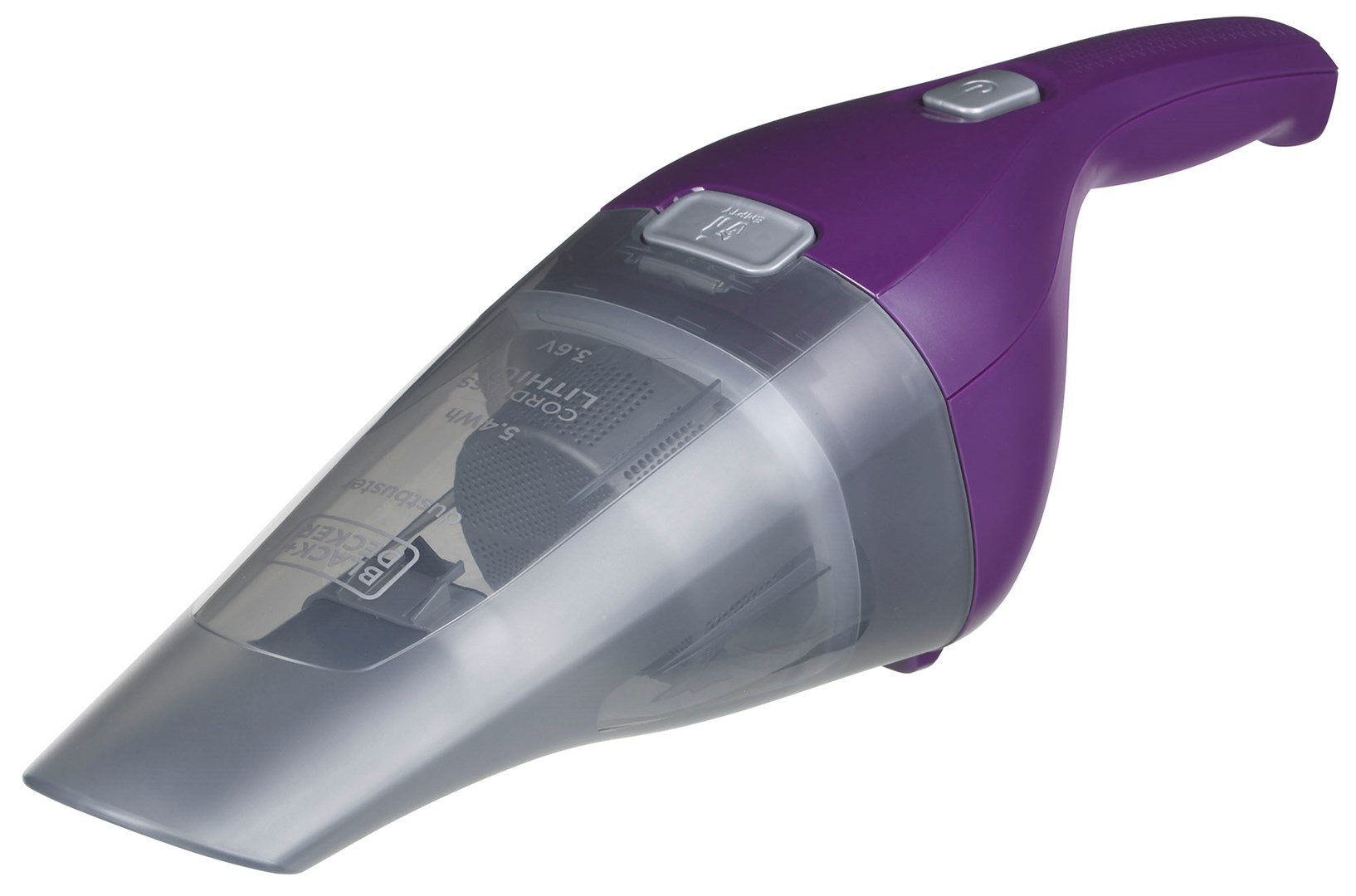 BLACK+DECKER NVC115W handheld vacuum Grey, Purple Bagless-2