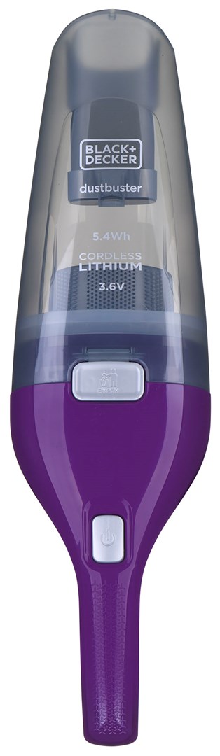 BLACK+DECKER NVC115W handheld vacuum Grey, Purple Bagless-4