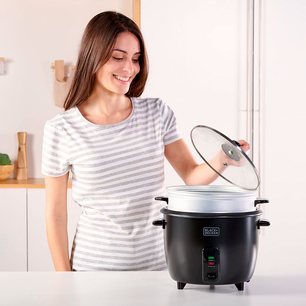 Kuhalo za rižu BLACK+DECKER BXRC1800E-9