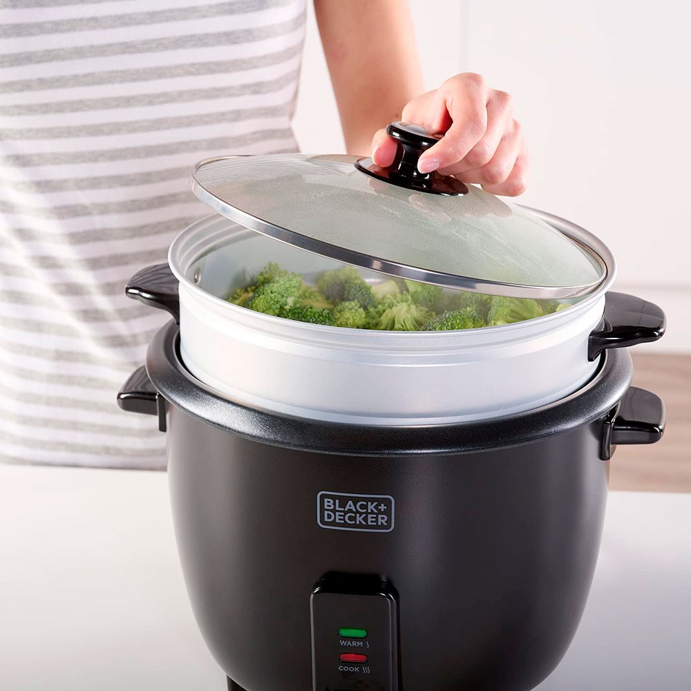 Kuhalo za rižu BLACK+DECKER BXRC1800E-7