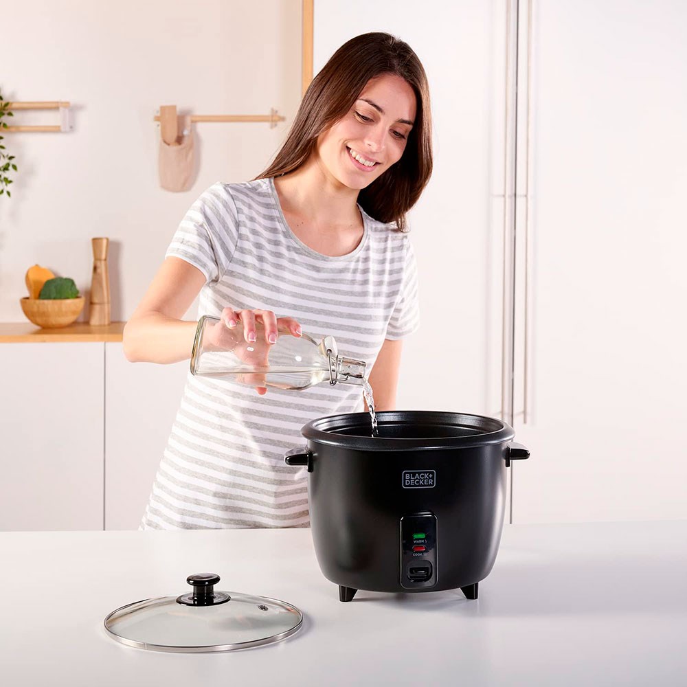 Kuhalo za rižu BLACK+DECKER BXRC1800E-10