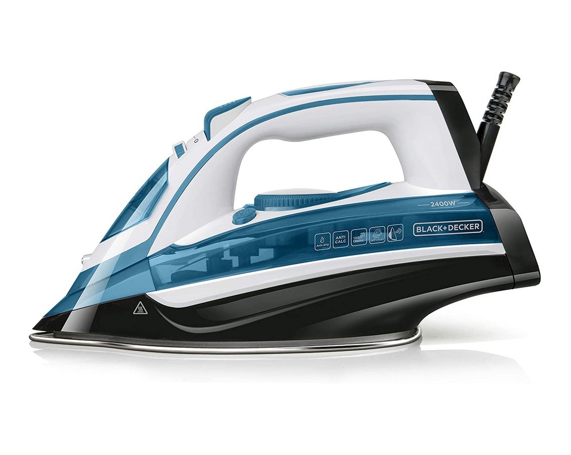 Glačalo na paru BLACK AND DECKER BXIR2402E (2400 W) bijelo-0