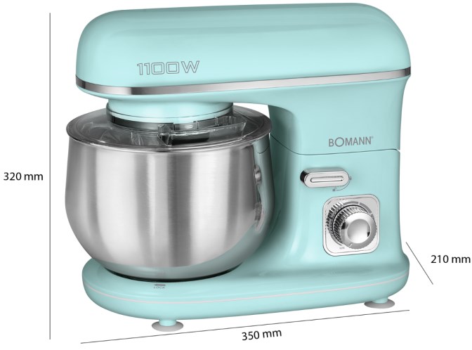 Multipraktik Bomann KM 6030 CB (1100 W, 5 L) mint-3