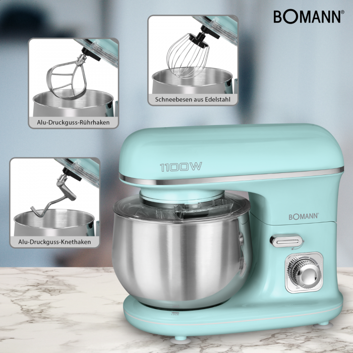 Multipraktik Bomann KM 6030 CB (1100 W, 5 L) mint-2