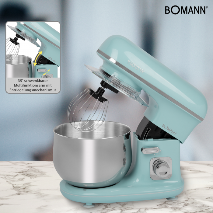 Multipraktik Bomann KM 6030 CB (1100 W, 5 L) mint-9