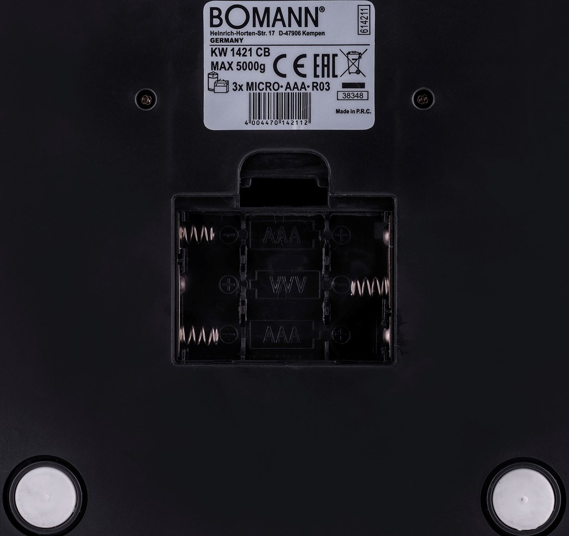 Kuhinjska vaga Bomann KW 1421 CB (elektronska crno-inox)-3