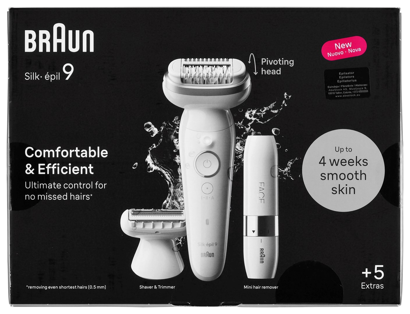 Epilator BRAUN Silk-épil 9 9-341 (bijela, 40 pinceta)-19